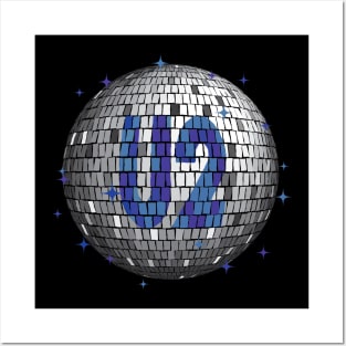 U2 Disco Ball | Blue Room Posters and Art